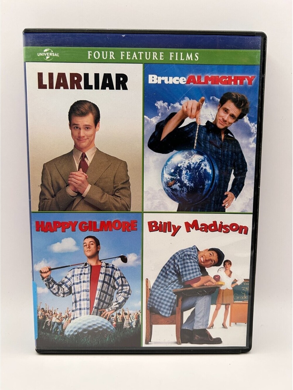 Four Feature Films: Liar DVD 4-Movie Collection Jim Carrey Comedy